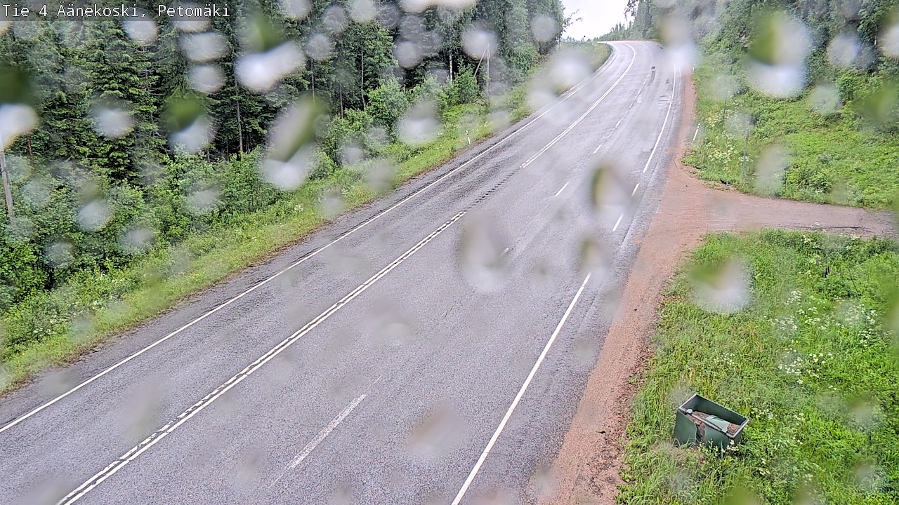 Weather Camera Image Road 4 Äänekoski. PetomäkiPetomäki, Äänekoski, Keski-Suomi