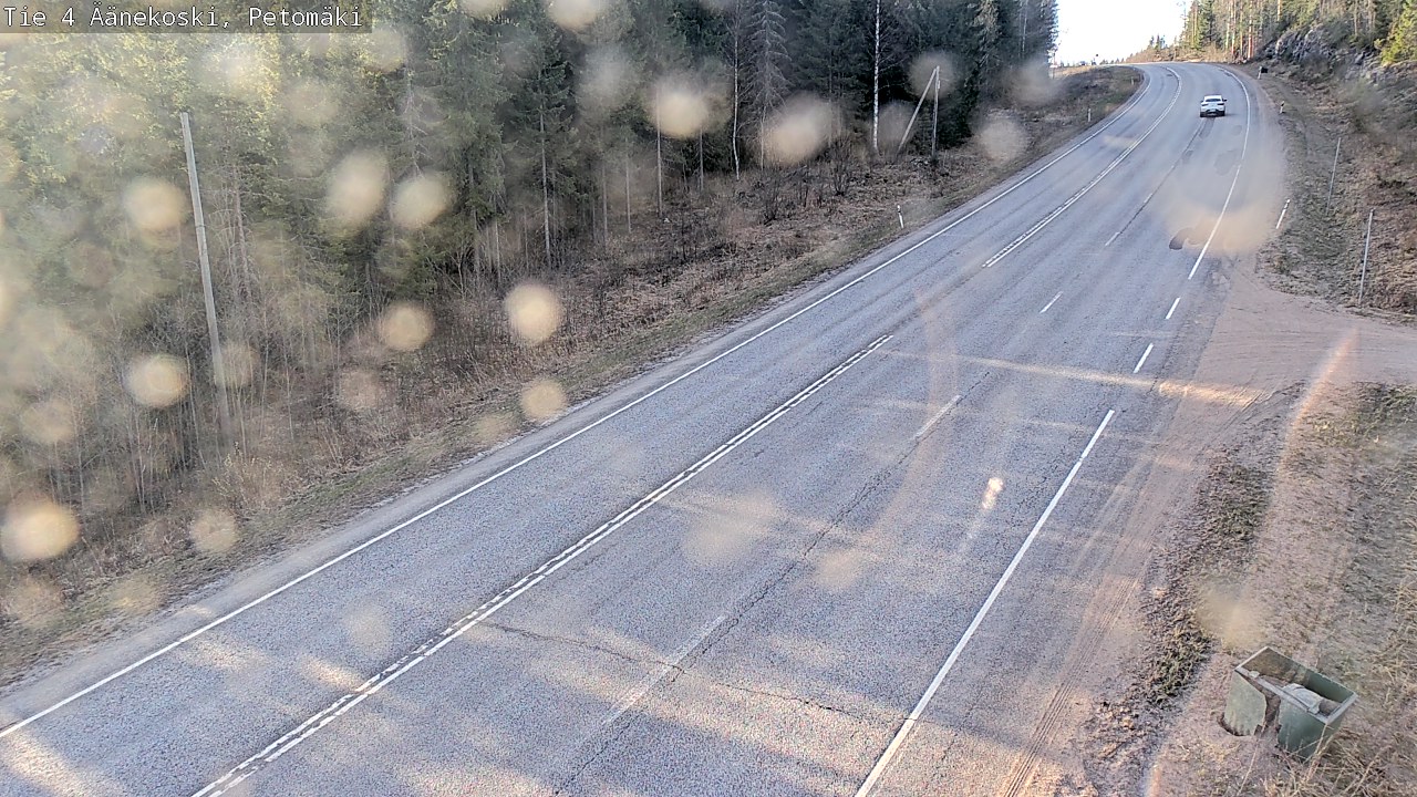 Weather Camera Image Väg 4 Äänekoski. PetomäkiPetomäki, Äänekoski, Keski-Suomi
