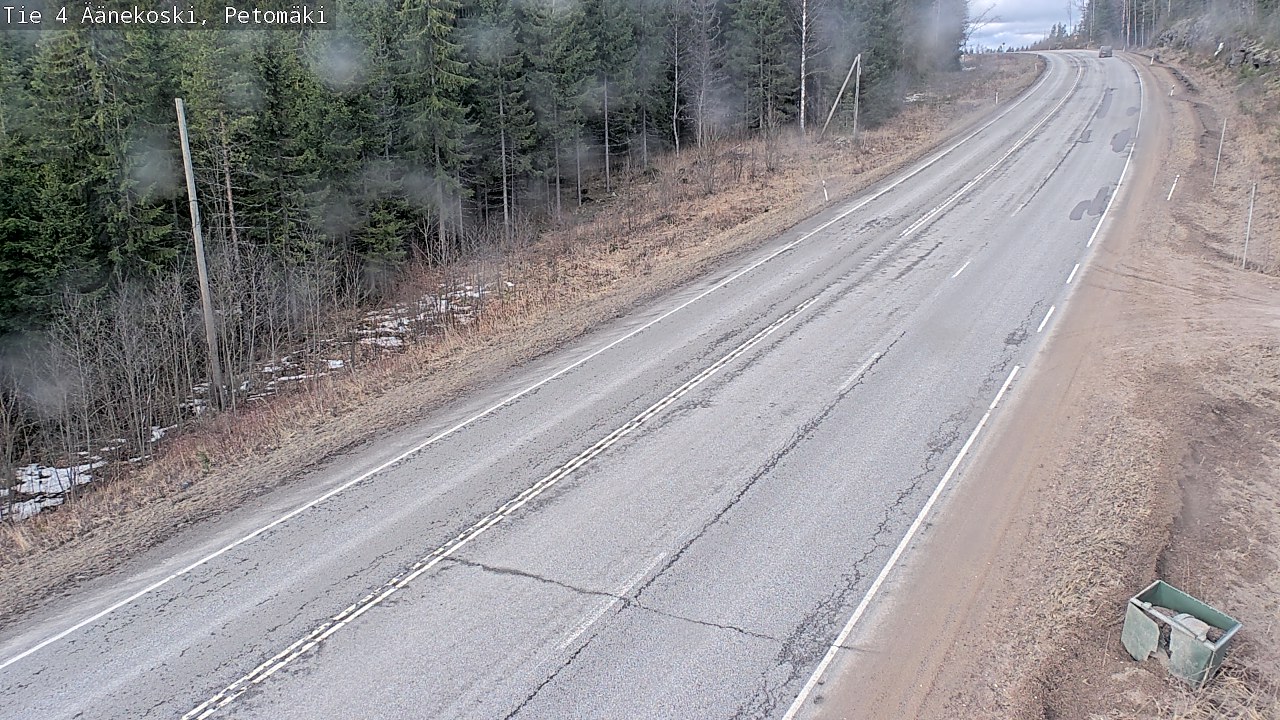Kelikamerat Kuva Tie 4 Äänekoski. Petomäki, Äänekoski, Keski-Suomi