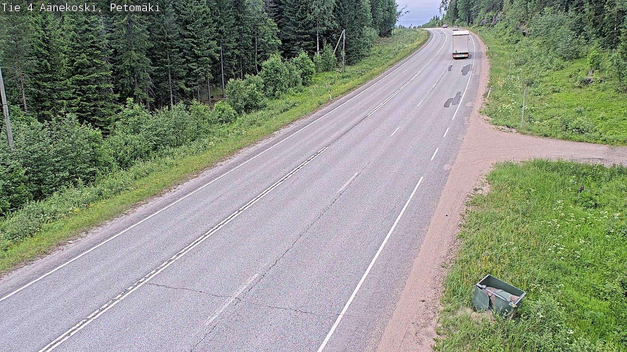 Kelikamerat Kuva Tie 4 Äänekoski. Petomäki, Äänekoski, Keski-Suomi