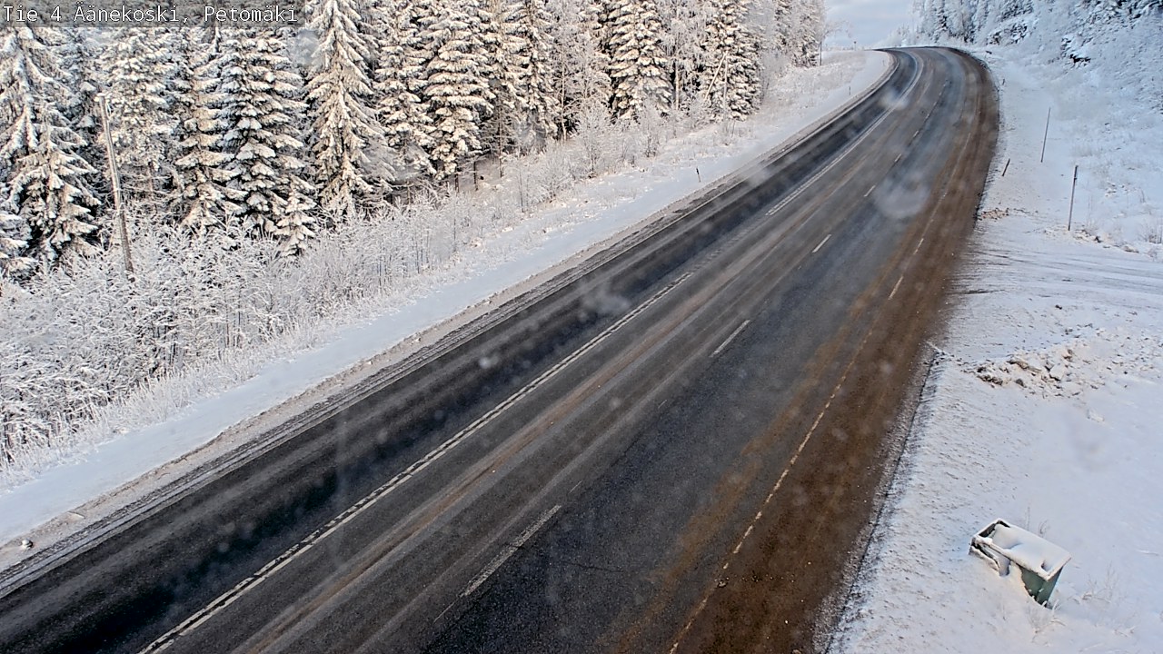 Weather Camera Image Road 4 Äänekoski. PetomäkiPetomäki, Äänekoski, Keski-Suomi