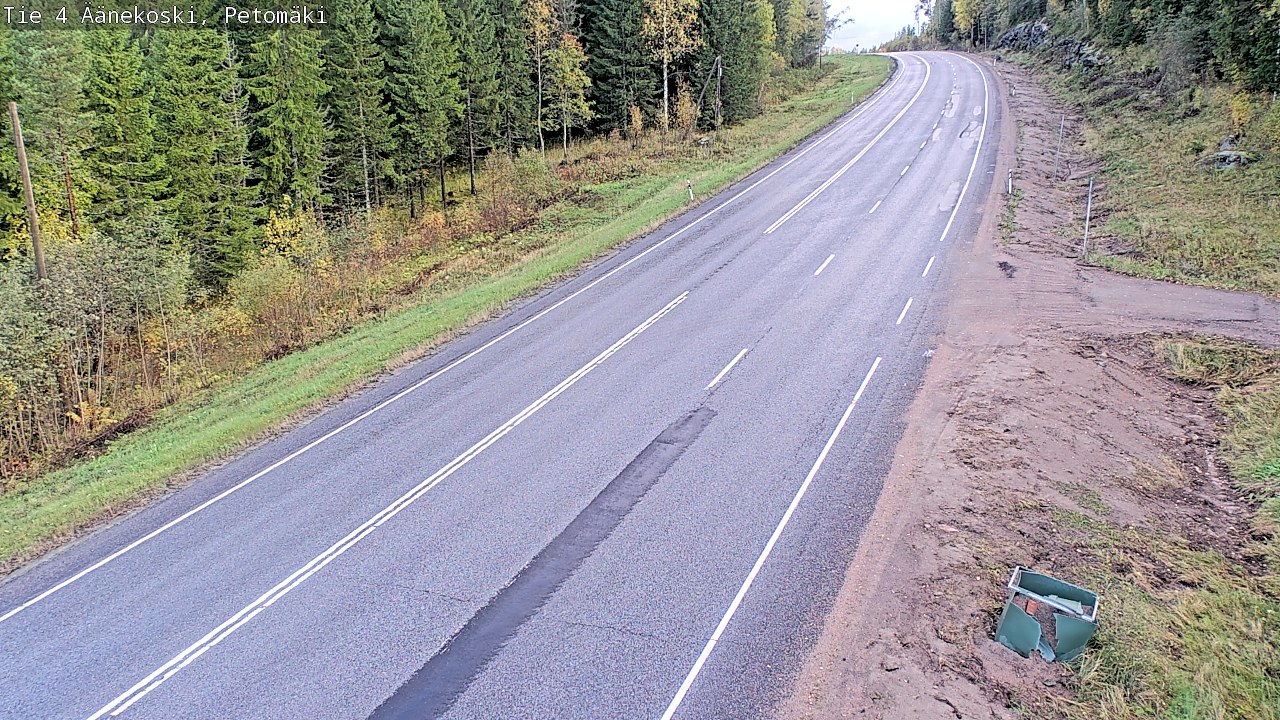 Kelikamerat Kuva Tie 4 Äänekoski. Petomäki, Äänekoski, Keski-Suomi