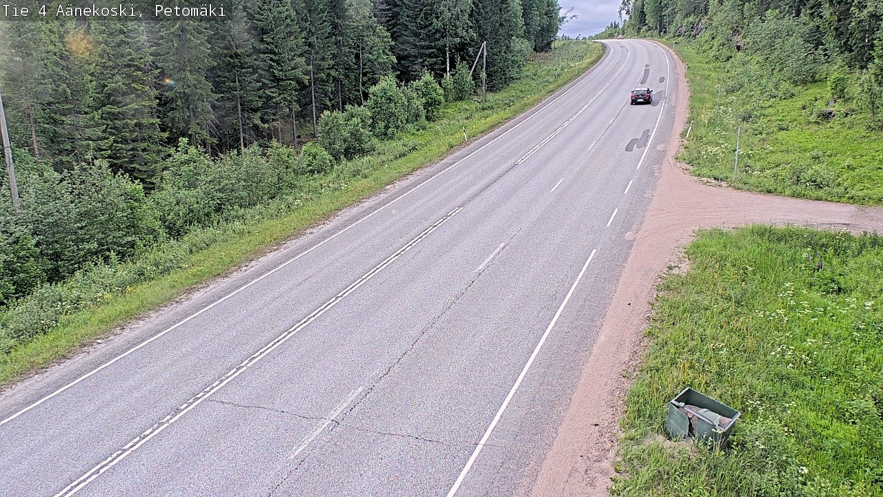 Kelikamerat Kuva Tie 4 Äänekoski. Petomäki, Äänekoski, Keski-Suomi