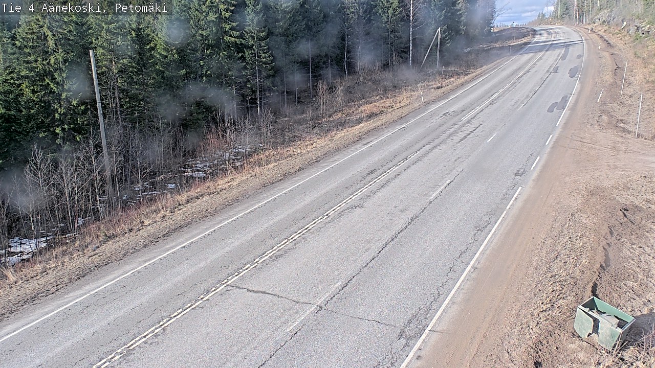 Kelikamerat Kuva Tie 4 Äänekoski. Petomäki, Äänekoski, Keski-Suomi