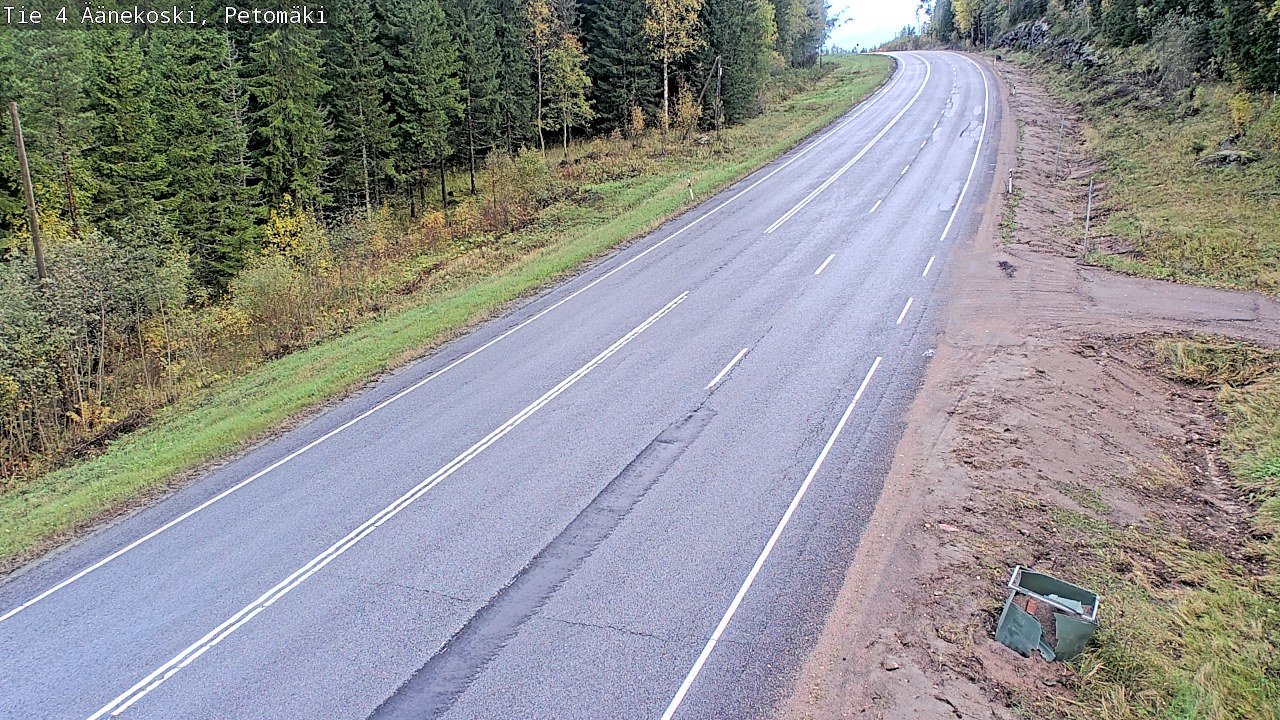 Kelikamerat Kuva Tie 4 Äänekoski. Petomäki, Äänekoski, Keski-Suomi