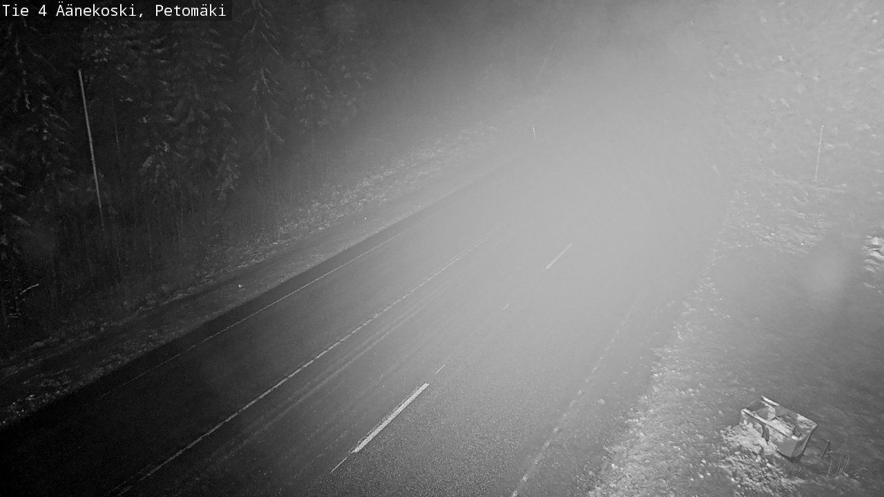 Weather Camera Image Väg 4 Äänekoski. PetomäkiPetomäki, Äänekoski, Keski-Suomi