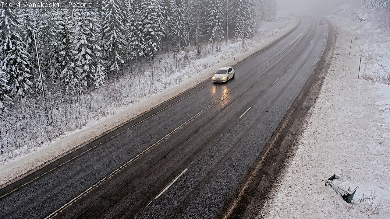 Kelikamerat Kuva Tie 4 Äänekoski. Petomäki, Äänekoski, Keski-Suomi