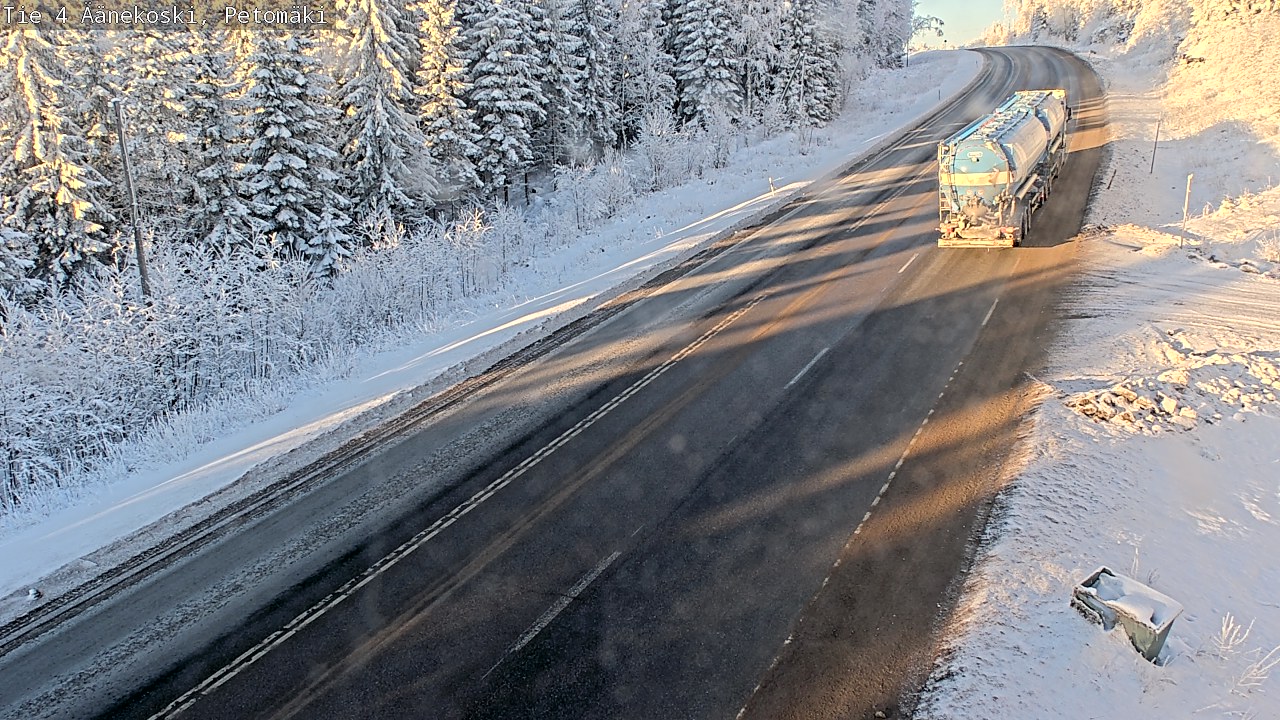 Weather Camera Image Road 4 Äänekoski. PetomäkiPetomäki, Äänekoski, Keski-Suomi