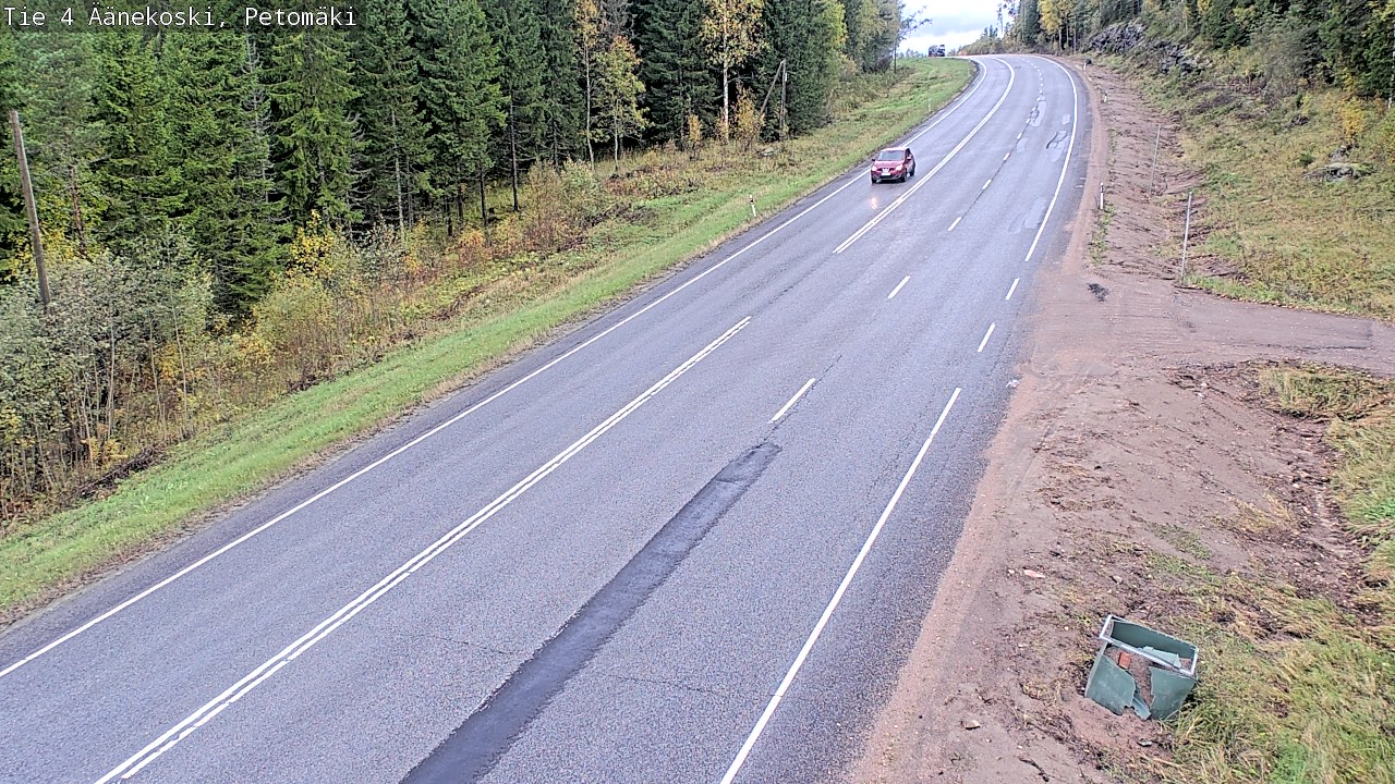 Kelikamerat Kuva Tie 4 Äänekoski. Petomäki, Äänekoski, Keski-Suomi