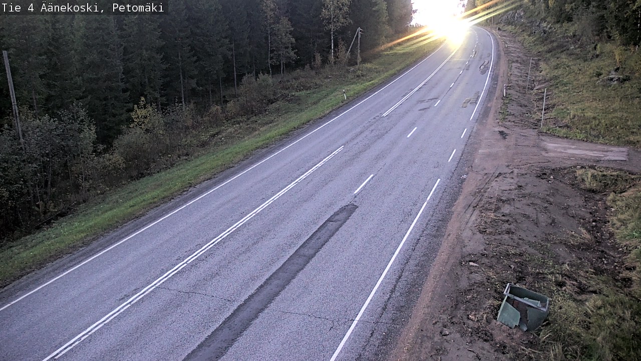 Kelikamerat Kuva Tie 4 Äänekoski. Petomäki, Äänekoski, Keski-Suomi