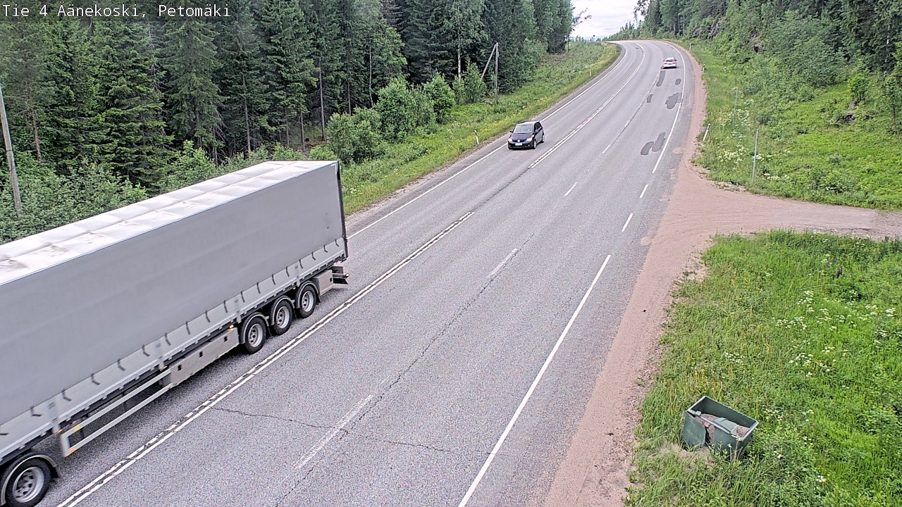 Kelikamerat Kuva Tie 4 Äänekoski. Petomäki, Äänekoski, Keski-Suomi