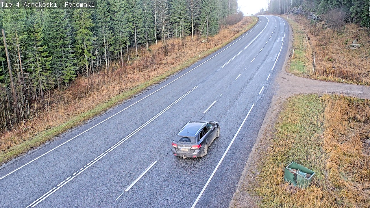 Kelikamerat Kuva Tie 4 Äänekoski. Petomäki, Äänekoski, Keski-Suomi