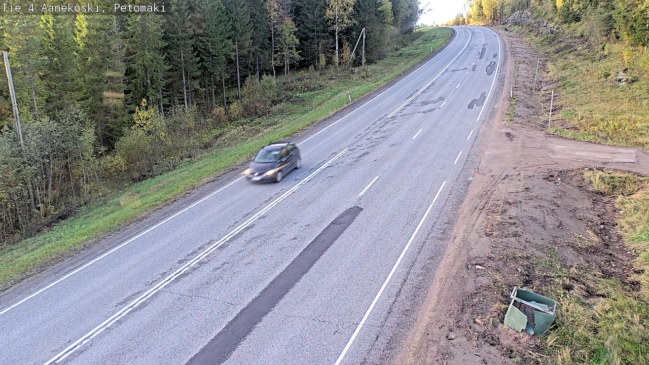 Kelikamerat Kuva Tie 4 Äänekoski. Petomäki, Äänekoski, Keski-Suomi
