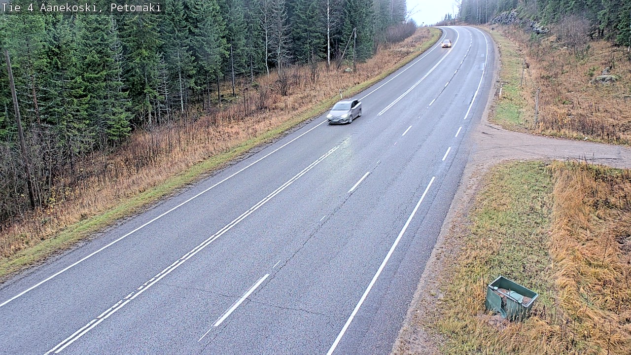 Kelikamerat Kuva Tie 4 Äänekoski. Petomäki, Äänekoski, Keski-Suomi