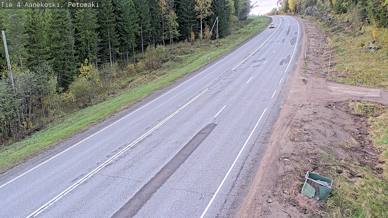 Kelikamerat Kuva Tie 4 Äänekoski. Petomäki, Äänekoski, Keski-Suomi