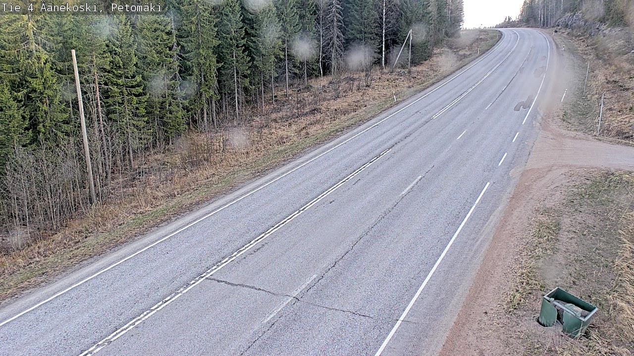 Kelikamerat Kuva Tie 4 Äänekoski. Petomäki, Äänekoski, Keski-Suomi