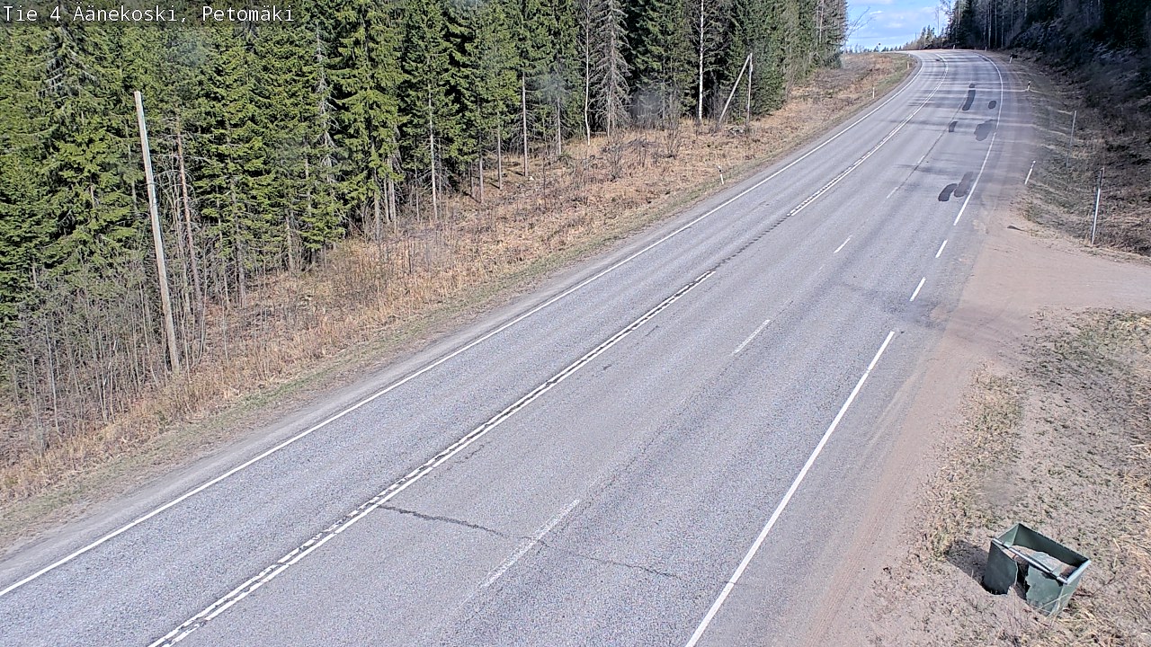 Kelikamerat Kuva Tie 4 Äänekoski. Petomäki, Äänekoski, Keski-Suomi