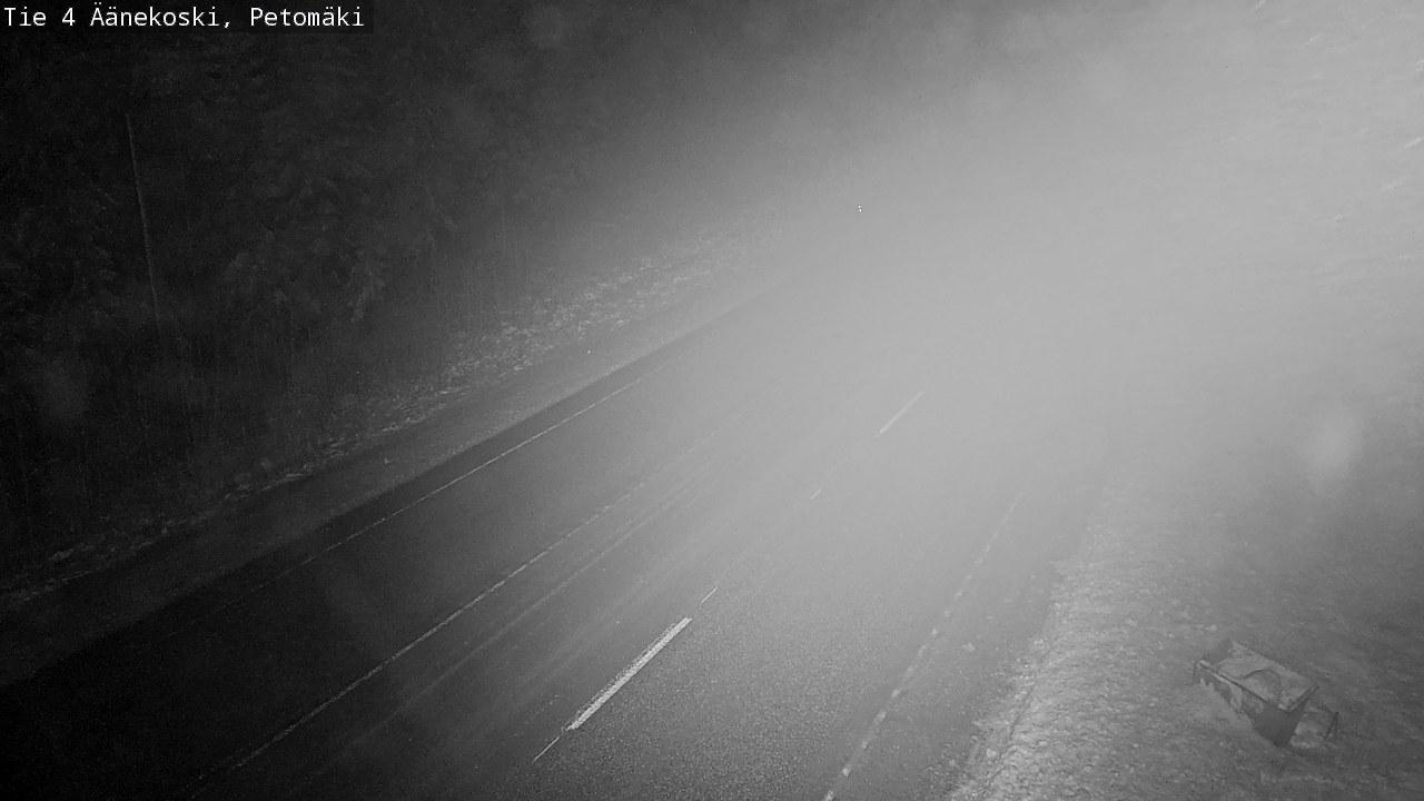 Weather Camera Image Väg 4 Äänekoski. PetomäkiPetomäki, Äänekoski, Keski-Suomi