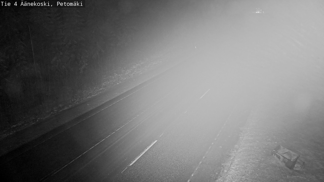 Weather Camera Image Väg 4 Äänekoski. PetomäkiPetomäki, Äänekoski, Keski-Suomi