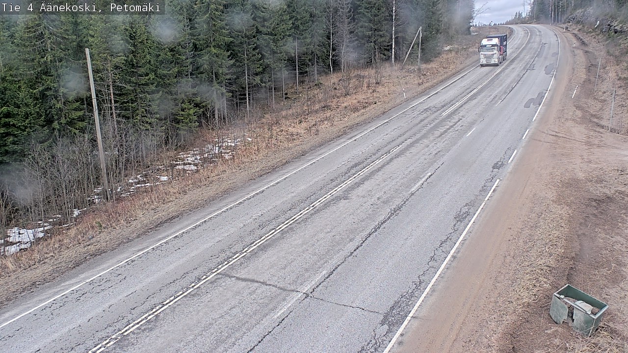 Kelikamerat Kuva Tie 4 Äänekoski. Petomäki, Äänekoski, Keski-Suomi