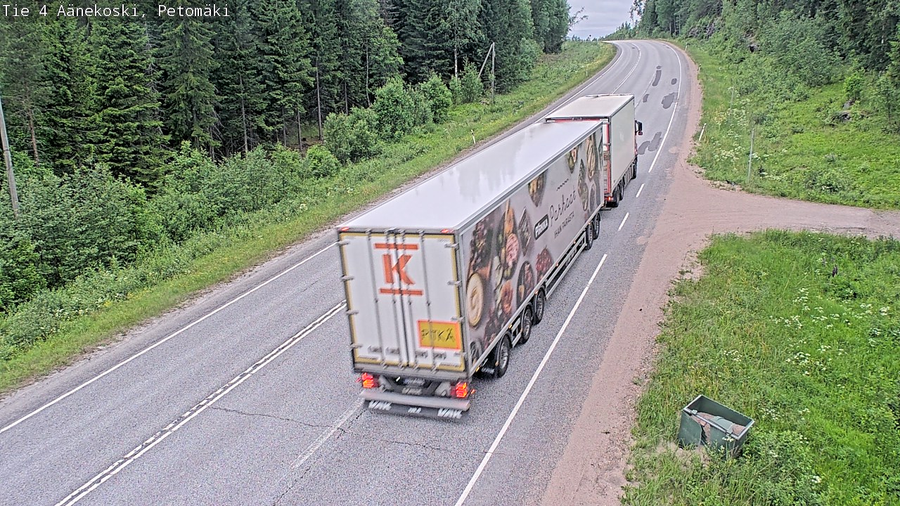 Kelikamerat Kuva Tie 4 Äänekoski. Petomäki, Äänekoski, Keski-Suomi
