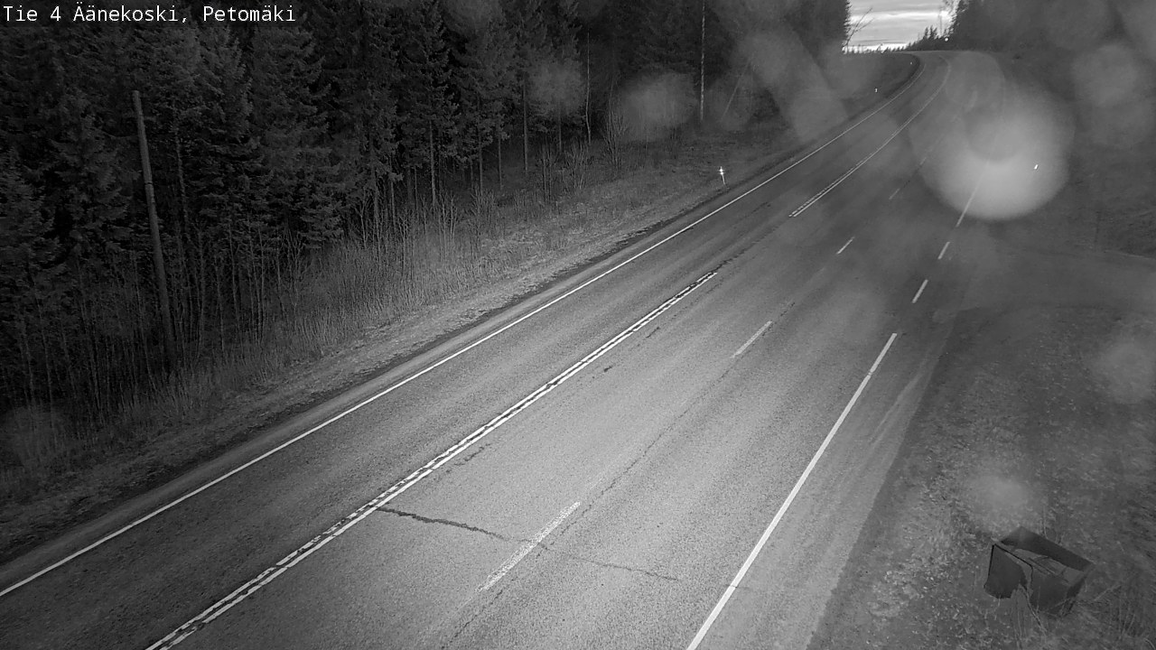 Weather Camera Image Road 4 Äänekoski. PetomäkiPetomäki, Äänekoski, Keski-Suomi