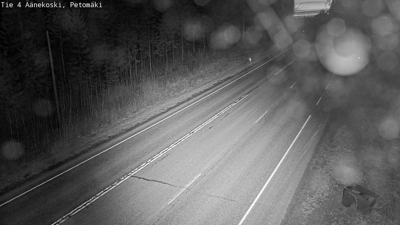 Weather Camera Image Road 4 Äänekoski. PetomäkiPetomäki, Äänekoski, Keski-Suomi