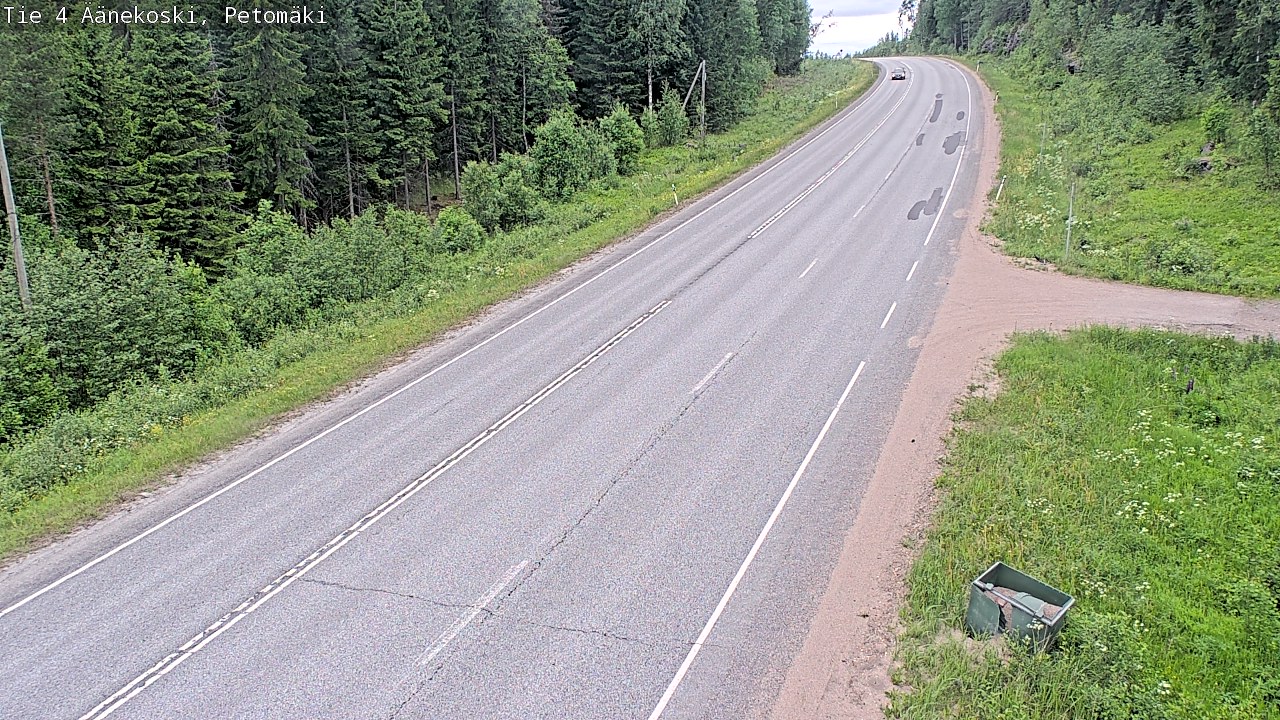 Kelikamerat Kuva Tie 4 Äänekoski. Petomäki, Äänekoski, Keski-Suomi
