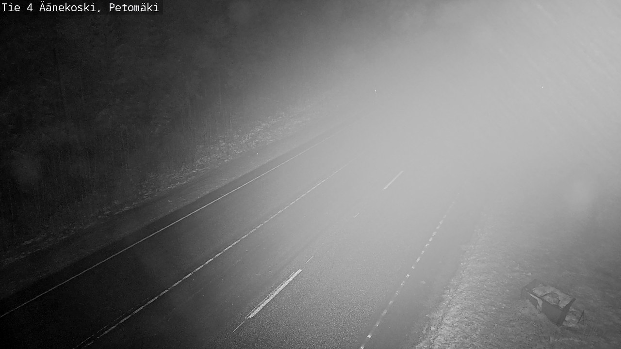 Weather Camera Image Väg 4 Äänekoski. PetomäkiPetomäki, Äänekoski, Keski-Suomi