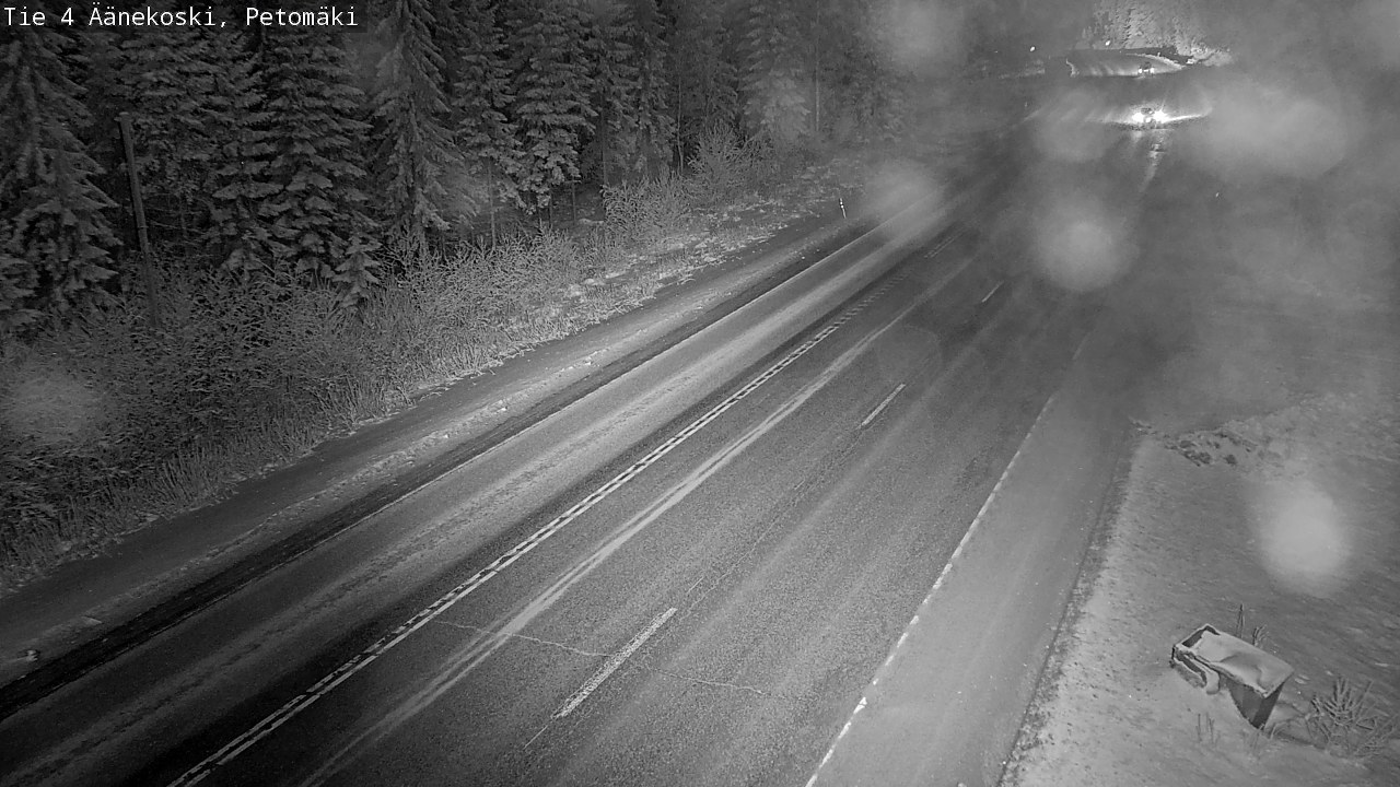 Weather Camera Image Väg 4 Äänekoski. PetomäkiPetomäki, Äänekoski, Keski-Suomi