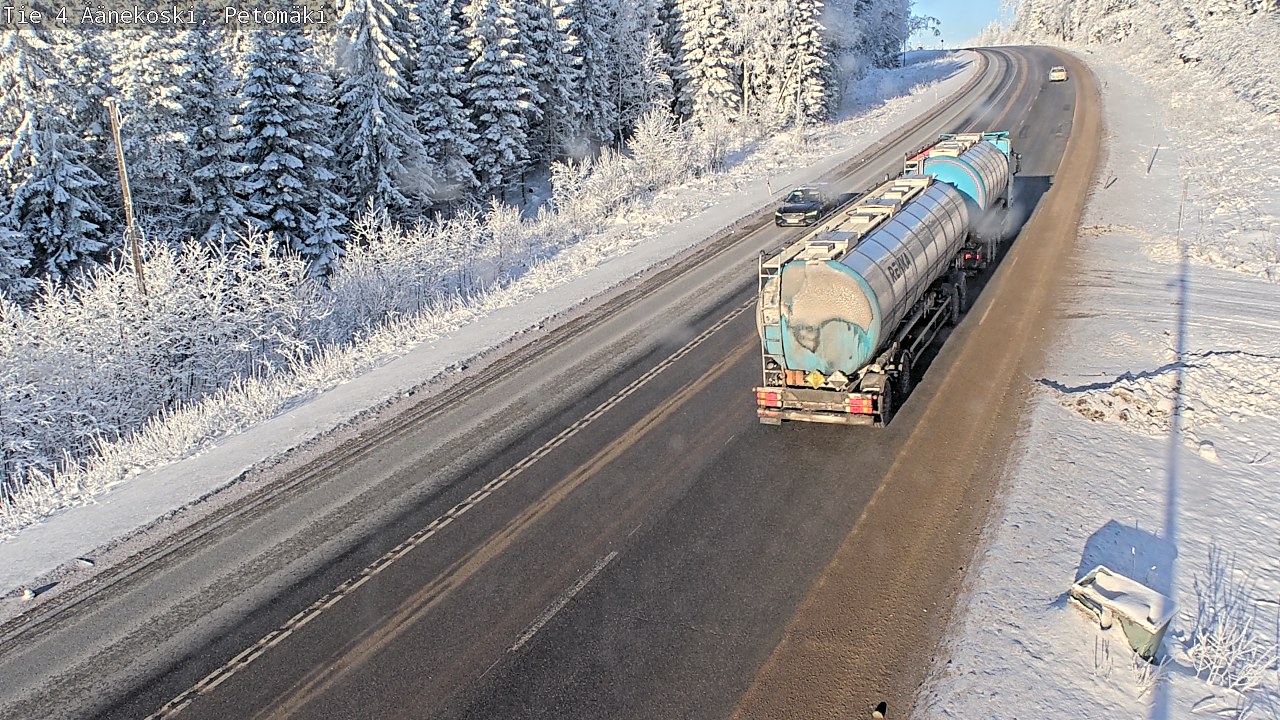 Weather Camera Image Road 4 Äänekoski. PetomäkiPetomäki, Äänekoski, Keski-Suomi