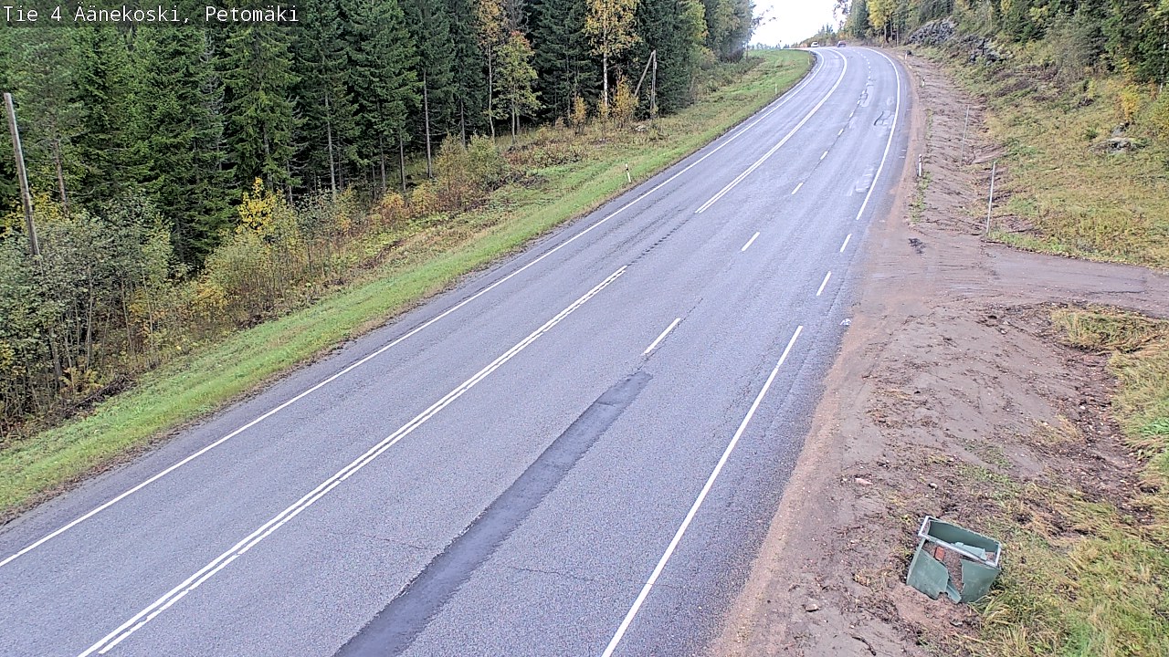 Kelikamerat Kuva Tie 4 Äänekoski. Petomäki, Äänekoski, Keski-Suomi