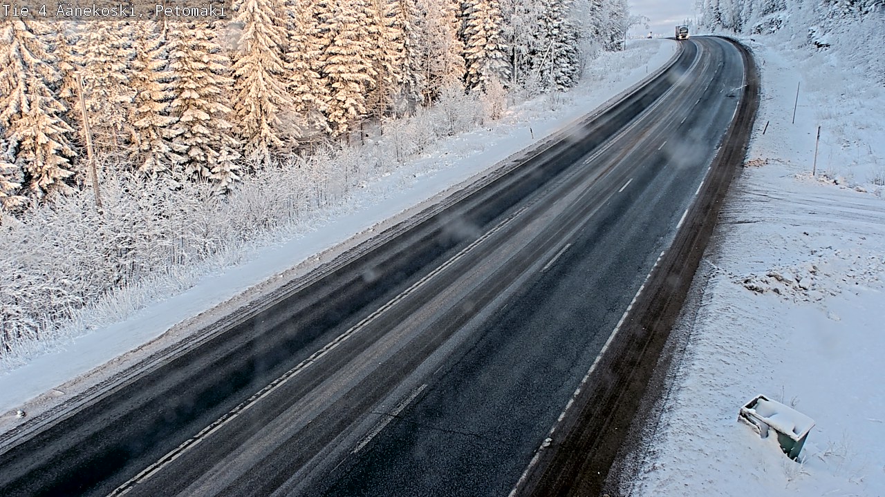 Weather Camera Image Road 4 Äänekoski. PetomäkiPetomäki, Äänekoski, Keski-Suomi