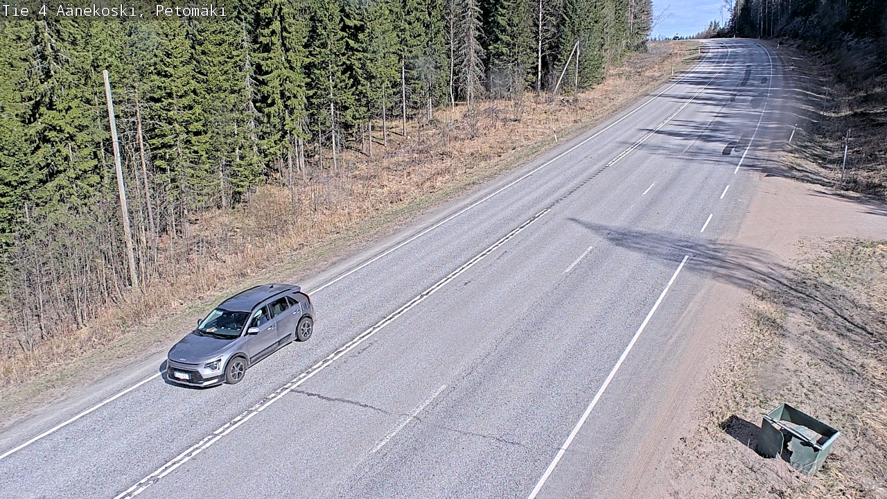 Kelikamerat Kuva Tie 4 Äänekoski. Petomäki, Äänekoski, Keski-Suomi