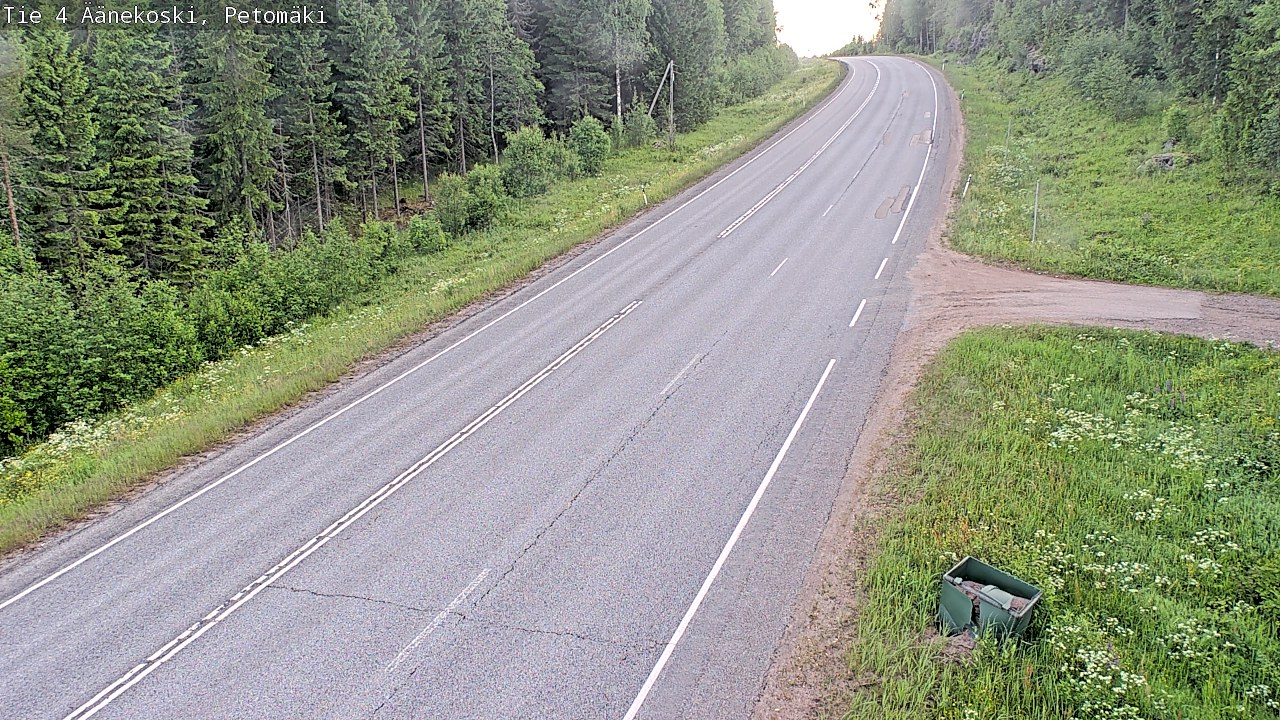 Kelikamerat Kuva Tie 4 Äänekoski. Petomäki, Äänekoski, Keski-Suomi