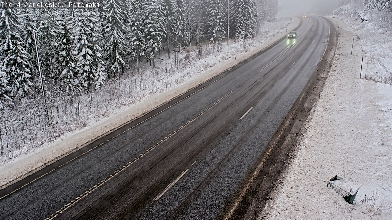 Kelikamerat Kuva Tie 4 Äänekoski. Petomäki, Äänekoski, Keski-Suomi