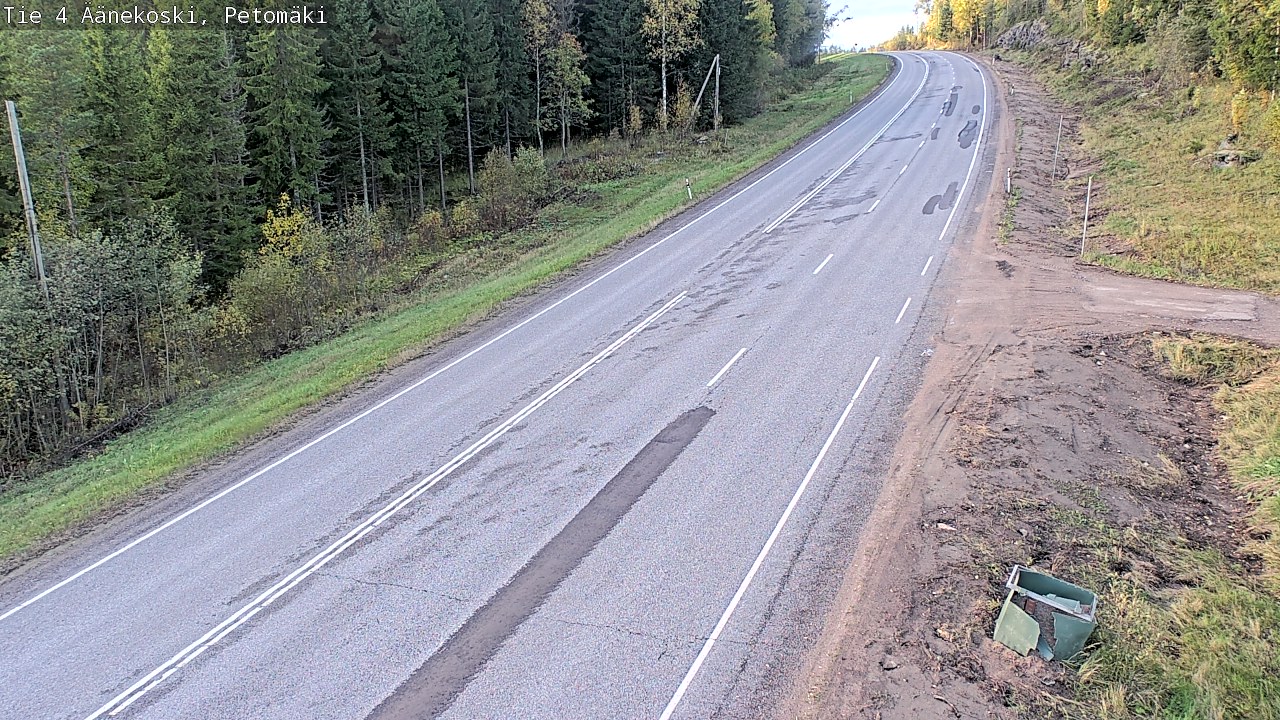 Kelikamerat Kuva Tie 4 Äänekoski. Petomäki, Äänekoski, Keski-Suomi