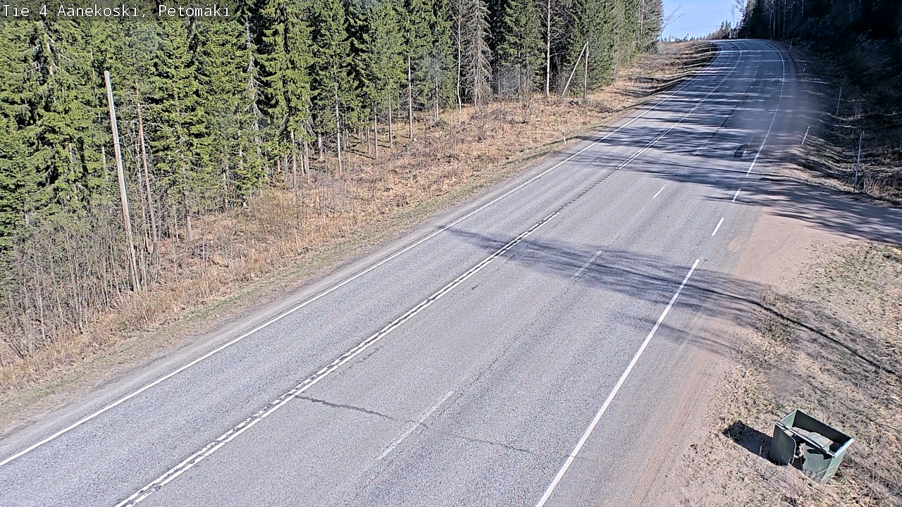Kelikamerat Kuva Tie 4 Äänekoski. Petomäki, Äänekoski, Keski-Suomi