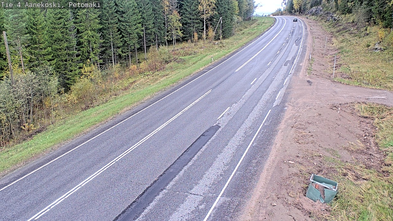 Weather Camera Image Road 4 Äänekoski. PetomäkiPetomäki, Äänekoski, Keski-Suomi