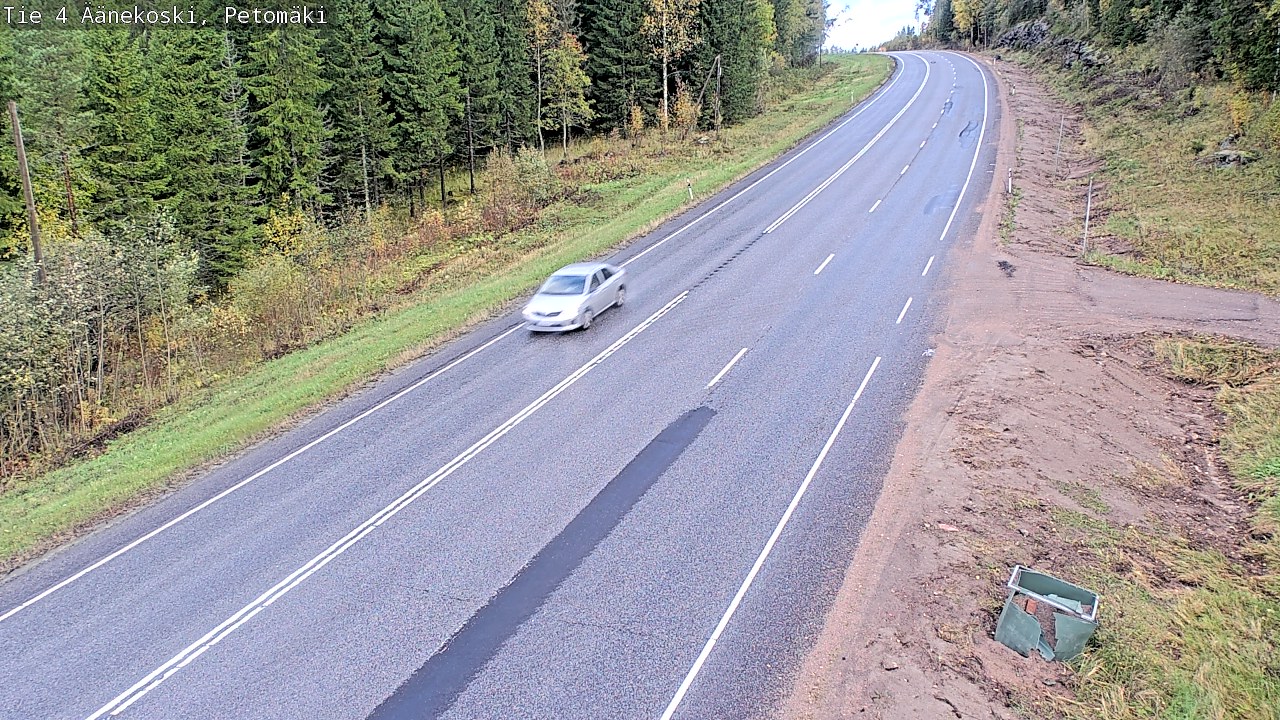 Kelikamerat Kuva Tie 4 Äänekoski. Petomäki, Äänekoski, Keski-Suomi