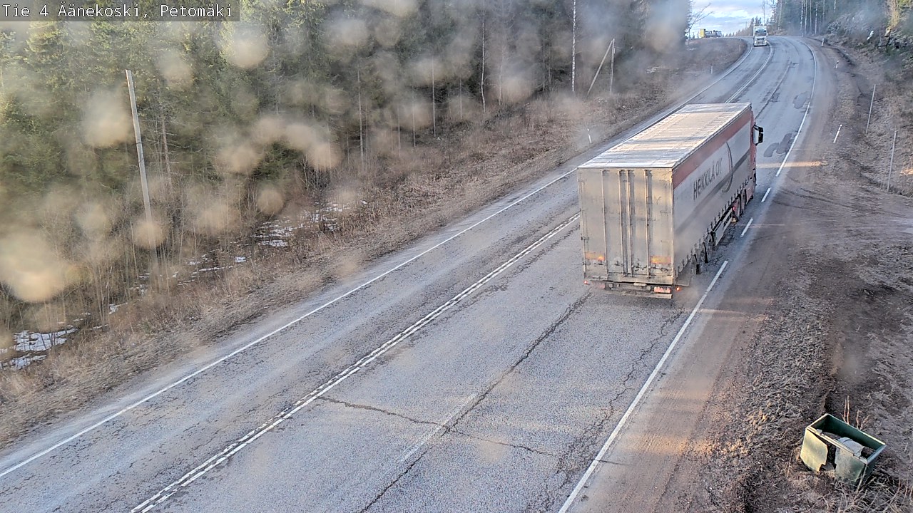 Weather Camera Image Road 4 Äänekoski. PetomäkiPetomäki, Äänekoski, Keski-Suomi