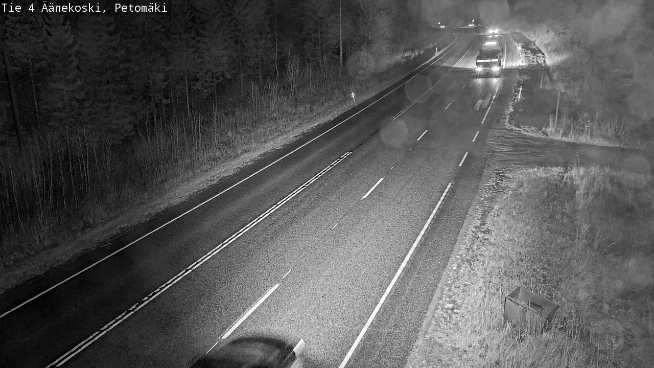 Kelikamerat Kuva Tie 4 Äänekoski. Petomäki, Äänekoski, Keski-Suomi
