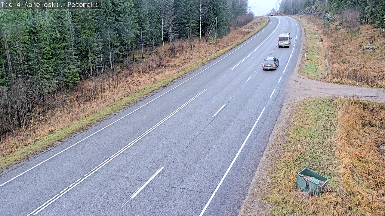 Kelikamerat Kuva Tie 4 Äänekoski. Petomäki, Äänekoski, Keski-Suomi