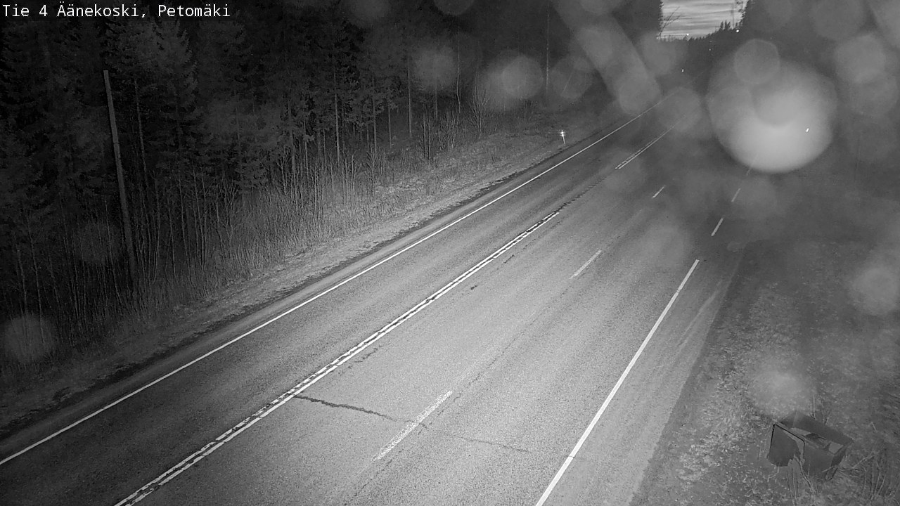 Weather Camera Image Road 4 Äänekoski. PetomäkiPetomäki, Äänekoski, Keski-Suomi