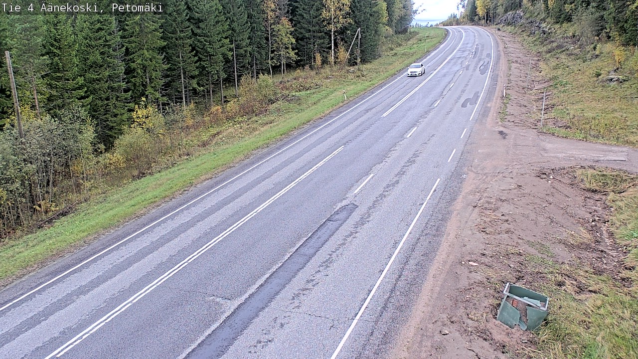 Weather Camera Image Road 4 Äänekoski. PetomäkiPetomäki, Äänekoski, Keski-Suomi