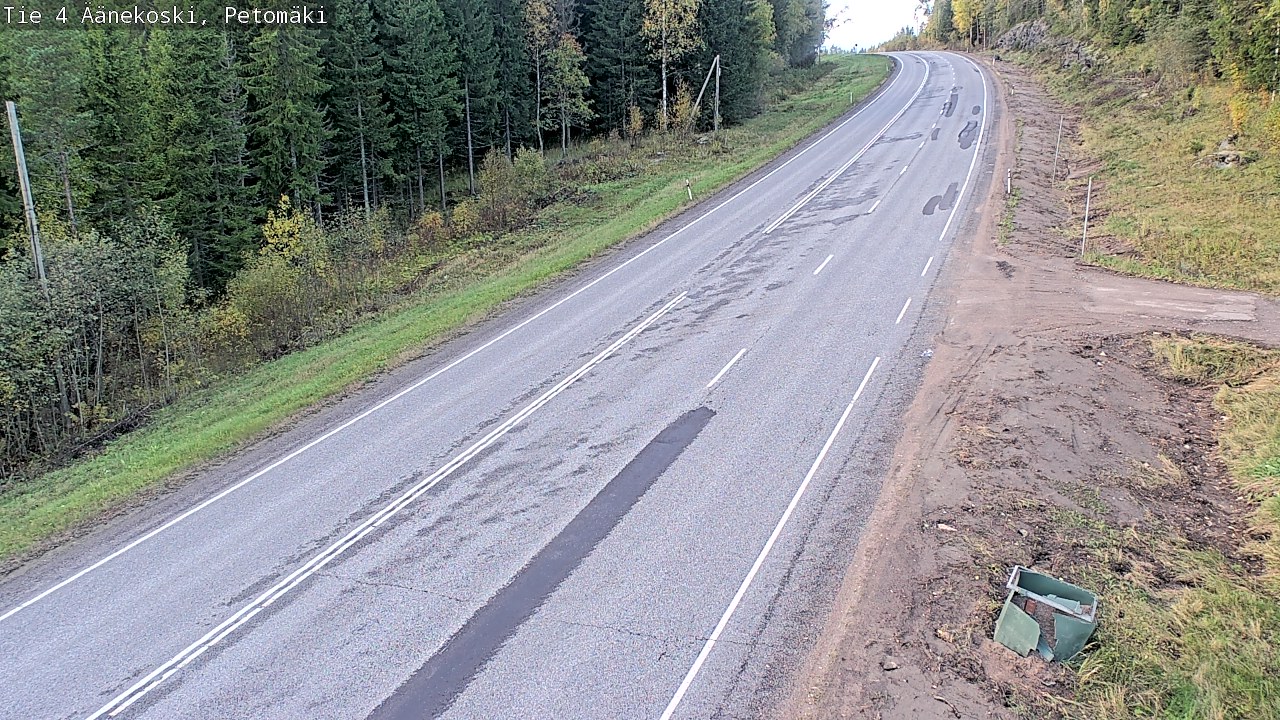 Kelikamerat Kuva Tie 4 Äänekoski. Petomäki, Äänekoski, Keski-Suomi