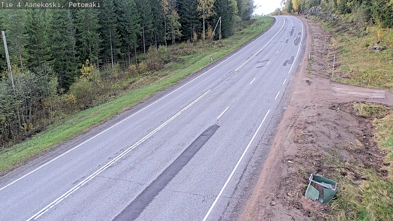 Kelikamerat Kuva Tie 4 Äänekoski. Petomäki, Äänekoski, Keski-Suomi