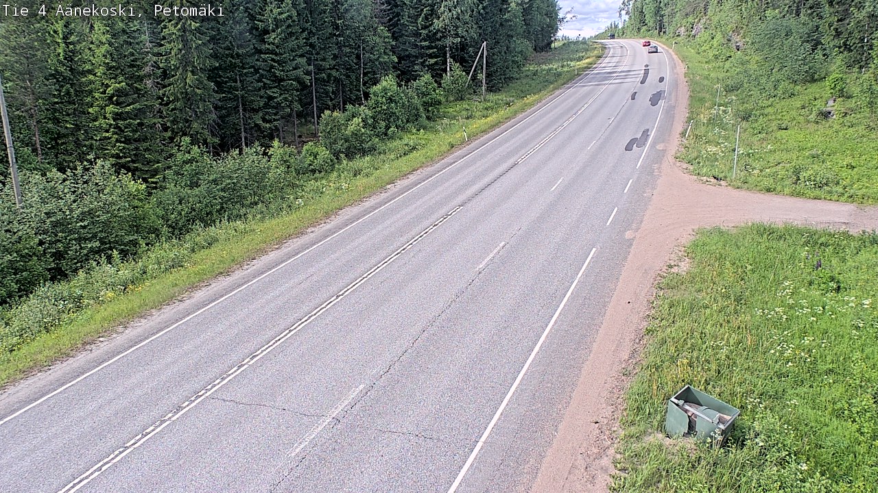 Kelikamerat Kuva Tie 4 Äänekoski. Petomäki, Äänekoski, Keski-Suomi
