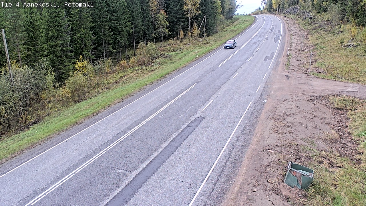 Kelikamerat Kuva Tie 4 Äänekoski. Petomäki, Äänekoski, Keski-Suomi