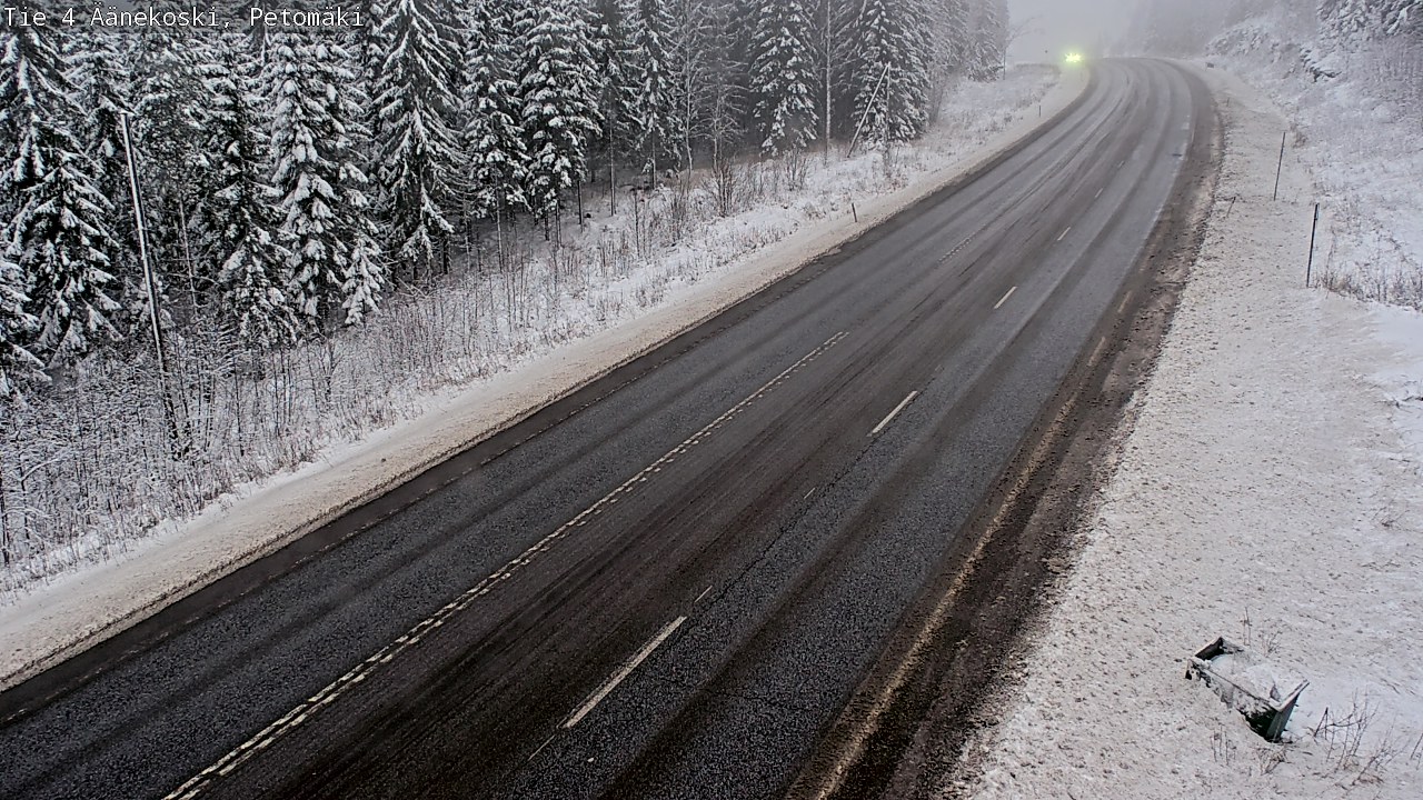 Kelikamerat Kuva Tie 4 Äänekoski. Petomäki, Äänekoski, Keski-Suomi